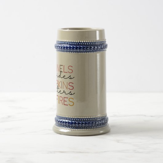 Gezellig Pompoen Patch Graphic T-shirt Bierpul (Center)