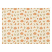 Gezellig Pompoen Spice Herfst Naadloos Patroon Tafelkleed (Voorkant (Horizontaal))