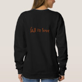 Gezellig pompoen sweatshirt voor Herfst & Hallowee (Achterkant)