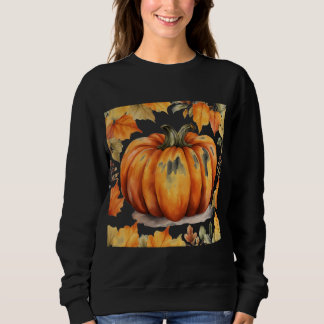 Gezellig pompoen sweatshirt voor Herfst & Hallowee