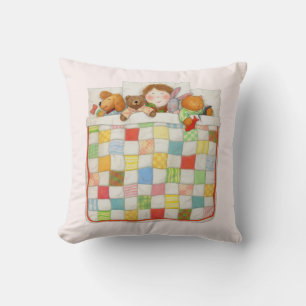 GEZELLIG QUILT Square Sierkussen - Roze