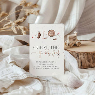 Gezellig Raad het Baby Food Baby shower Spel