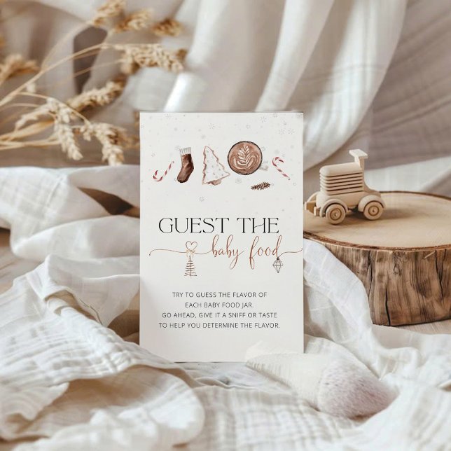 Gezellig Raad het Baby Food Baby shower Spel (Creator heeft geüpload)