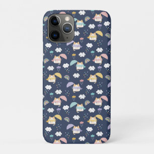Gezellig regenachtig dagpatroon Case-Mate iPhone case