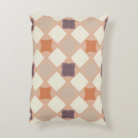 Gezellig Retro Patroon Kussen (Achterkant (Verticaal))