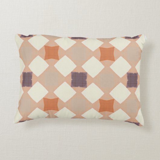 Gezellig Retro Patroon Kussen (Achterkant)