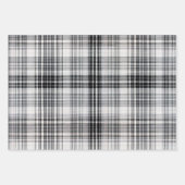 Gezellig rood, blauw & zwart geruite flanel patroo inpakpapier vel (Voorkant)