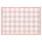 Gezellig Roos Goud Geruit Tafelkleed Look (Voorkant (Horizontaal))