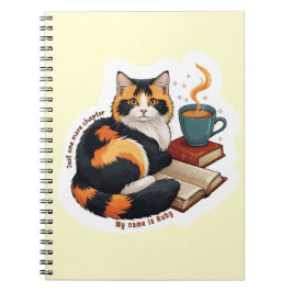Gezellig Schilderij Kat Gepersonaliseerde Spiraal Notitieboek
