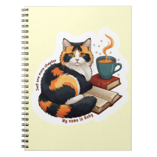 Gezellig Schilderij Kat Gepersonaliseerde Spiraal Notitieboek