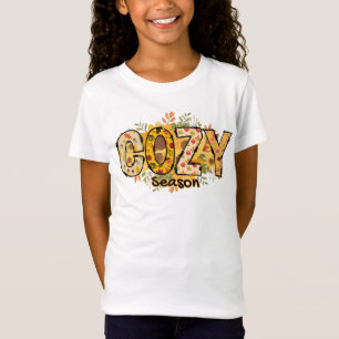 Gezellig Seizoen Floral Fijne Jersey T-shirt