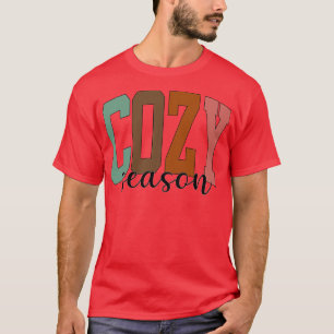 Gezellig seizoen herfst t-shirt