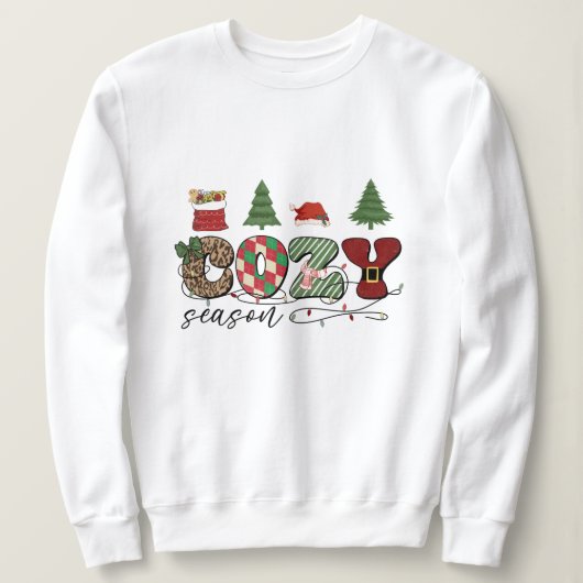 Gezellig seizoen kerst trui (Design voorkant)