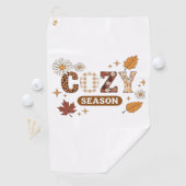 Gezellig seizoen oversized T-shirt Golfhanddoek (Insitu)