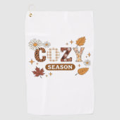 Gezellig seizoen oversized T-shirt Golfhanddoek (Voorkant)