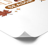 Gezellig seizoen oversized T-shirt Poster (Hoek)