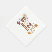 Gezellig seizoen oversized T-shirt Servet (Hoek)