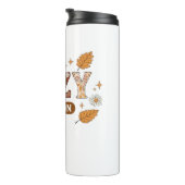 Gezellig seizoen oversized T-shirt Thermosbeker (Geroteerd rechts)