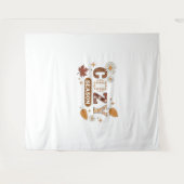 Gezellig seizoen oversized T-shirt Wandkleed (Voorkant (horizontaal))