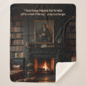 Gezellig Sherpa Blanket Boekachtig Cadeau voor Boe Sherpa Deken (Voorkant)