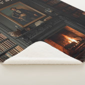 Gezellig Sherpa Blanket Boekachtig Cadeau voor Boe Sherpa Deken (3/4)