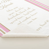 Gezellig Sherpa cadeau! Unieke Sweet 16 deken (3/4)