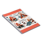 Gezellig Sleepover Dreams Notitieboek (Rechterzijde)