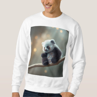 "Gezellig sweatshirt met Schattige Baby Panda op e