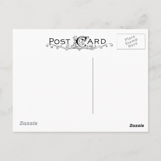 gezellig theater briefkaart (Achterkant)