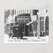 gezellig theater briefkaart (Voorkant)