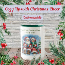 Gezellig Up met Christmas Cheer Coffee Mok