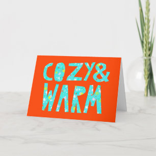 Gezellig & Warm Feestdagen Kaart