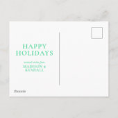 Gezellig & Warm Feestdagenkaart (Achterkant)