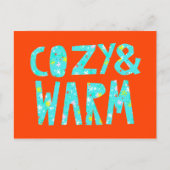 Gezellig & Warm Feestdagenkaart (Voorkant)