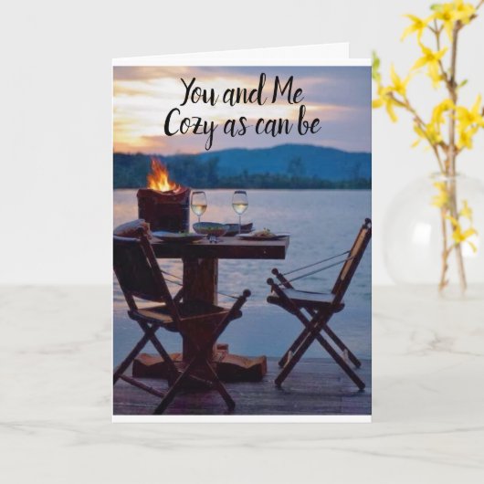 **GEZELLIG WE ZULLEN ZIJN** HET IS *ONS JUBILEUM* KAART (Gele Bloem)