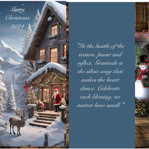 Gezellig Winter Blessings Bladwijzer Menu