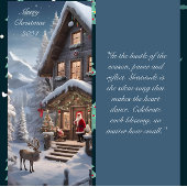 Gezellig Winter Blessings Bladwijzer Menu