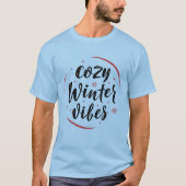 Gezellig Winter Vibes T-shirt (Voorkant)