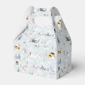 Gezellig Winter Wonderland Schaatspatroon Bedankdoosjes (Achterkant)