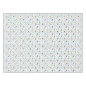 Gezellig Winter Wonderland Schaatspatroon Tafelkleed (Voorkant (Horizontaal))