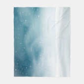 Gezellig Winter Wonderland – Snowy Land Fleece Deken (Voorkant)