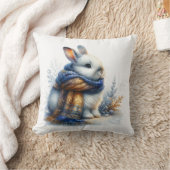 Gezellig winterkonijn kussen (Deken)