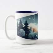 Gezellig winterthema mok (Links)