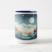 Gezellig winterthema mok (Center)