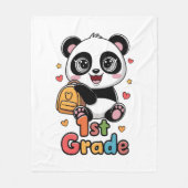 Gezellige 1e klas deken | Schattige & leuk eerste  (Voorkant)