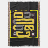 Gezellige aangepaste gooi deken | Gepersonaliseerd (Voorkant Verticaal)