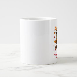 Gezellige Autumn Magic Racoon Grote Koffiekop