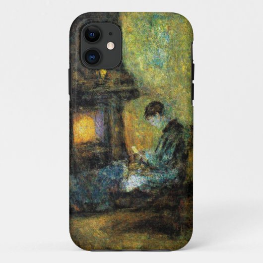 Gezellige avond Reader Artistic Mobile Hoesje (Achterkant)