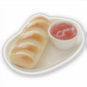 Gezellige bakkerij kunst sticker (Voorkant)