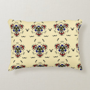 Gezellige Beige Mandala Accent Kussen